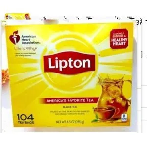Lipton  America's Favourite Tea - 104 Tea Bags