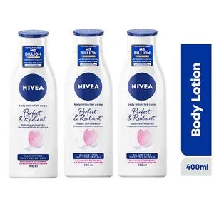 NIVEA Watimagbo Pack- Perfect & Radiant Body Lotion - 400ml (Pack of 3)
